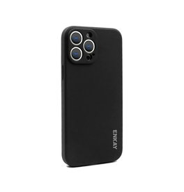 iPhone 13 Pro | iPhone 13 Pro - ENKAY™ Smooth Silikone Cover - Sort - DELUXECOVERS.DK