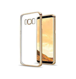 Samsung Galaxy S8+ | Samsung Galaxy S8+ (Plus) - Valkyrie Silikone Hybrid Cover - Guld - DELUXECOVERS.DK