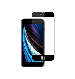 iPhone Beskyttelsesglas | iPhone 7/8/SE (2020/2022) - HOCO® Full-Fit 3D Skærmbeskyttelse (Hærdet Glas) - DELUXECOVERS.DK