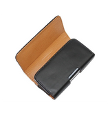 iPhone 5 / 5S / SE | iPhone 5/5s/SE - Horisontalt Læder Taske M. Clip Til Bælte - DELUXECOVERS.DK
