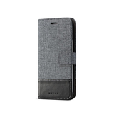 iPhone XS Max | iPhone Xs Max - Muxma Premium Flip Stof Etui - Sort - DELUXECOVERS.DK