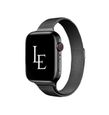 Apple Watch 42mm | Apple Watch (42/44/SE/45/46/49mm) - L'Empiri™ Milanese Thin Loop - Sort - DELUXECOVERS.DK