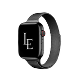 Apple Watch 42mm | Apple Watch (42/44/SE/45mm & Ultra) - L'Empiri™ Milanese Thin Loop - Sort - DELUXECOVERS.DK