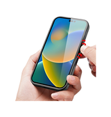 iPhone 14 Pro Max | iPhone 14 Pro Max - DUX DUCIS® Luxe Cover - Tekstil Design - Sort - DELUXECOVERS.DK