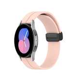 Samsung Galaxy Watch 5 | Samsung Galaxy Watch 5 - DeLX Straight-Line Silikone Rem - Pink - DELUXECOVERS.DK
