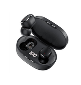 Høretelefoner og Headset | KUMI™ | T9S Wireless In-Ear Touch Headset - Sort - DELUXECOVERS.DK
