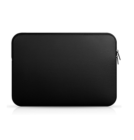 Universal Tablet Sleeve | Deluxe™ Neopren Clean Sleeve | Tablet - Maks 30 x 21cm - Sort - DELUXECOVERS.DK