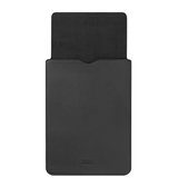 Macbook Sleeve | MacBook Pro 13" - BUBM® - Vertigo Læder Sleeve / Cover - Sort - DELUXECOVERS.DK
