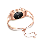 Apple Watch 42mm | Apple Watch (42/44/SE/45mm & Ultra) - L'Empiri™ Dame Stål Rem - Roseguld - DELUXECOVERS.DK