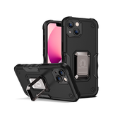 iPhone 14 | iPhone 14 - PRO™ Armor Cover m. Ring Holder - Sort - DELUXECOVERS.DK