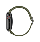 Apple Watch 38mm | Apple Watch (38/40/SE/41mm) - Polyester Nylon Rem Armbånd - Grøn - DELUXECOVERS.DK