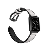 Apple Watch 38mm | Apple Watch (38/40/SE/41mm) - Deluxe™ Milano Ægte Læder Rem - Hvid - DELUXECOVERS.DK