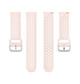 Samsung Galaxy Watch 3 (20mm) | Samsung Galaxy Watch 3 (41mm) - 4Run™ Silikone Løbe Sportsrem - Pink - DELUXECOVERS.DK
