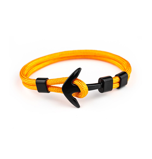 Anker Armbånd | Deluxe™ - Nylon Anker Armbånd - Onesize - Orange - DELUXECOVERS.DK