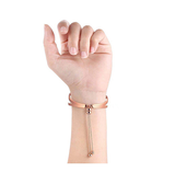 Apple Watch 38mm | Apple Watch (38/40/SE/41/42mm) - L'Empiri™ Dame Stål Rem - Roseguld - DELUXECOVERS.DK