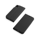 iPhone XR | iPhone XR - FolioPro 2-i-1 Etui M. Magnetisk Aftageligt Cover - Sort - DELUXECOVERS.DK