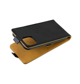 iPhone 13 | iPhone 13 - Diary Vertikal Læder FlipCover Etui - Sort - DELUXECOVERS.DK