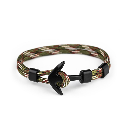 Anker Armbånd | Deluxe™ - Nylon Anker Armbånd - Onesize - Camo - DELUXECOVERS.DK