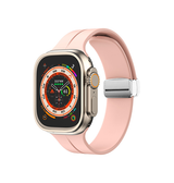 Apple Watch 42mm | Apple Watch (42/44/SE/45/46/49mm) - S-Line™ Silikone Rem - Pink - DELUXECOVERS.DK