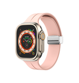 Apple Watch 42mm | Apple Watch (42/44/SE/45mm & Ultra) - S-Line™ Silikone Rem - Pink - DELUXECOVERS.DK