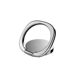 Mobil ring | Mobil Smart Finger Ring Stander-Holder - Sølv - DELUXECOVERS.DK