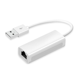 Adapter | USB-A til Ethernet Adapter Kabel  - Hvid - DELUXECOVERS.DK