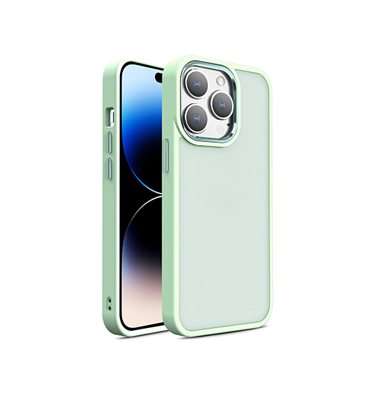 iPhone 14 Pro | iPhone 14 Pro - Viridian™ Pastel Silikone Cover - Grøn - DELUXECOVERS.DK