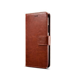 iPhone 12 Pro Max | iPhone 12 Pro Max - Retro Diary Læder Cover Etui M. Pung - Brun - DELUXECOVERS.DK