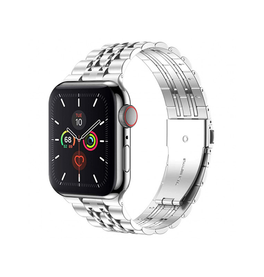 Apple Watch 38-42mm | Apple Watch (38/40/SE/41/42mm) - Butterfly Stål Urlænke - Sølv - DELUXECOVERS.DK