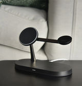 Ladestation / Trådløs oplader | 3-i-1 Trådløs Oplader til Mobil, Apple Watch & Earbuds - 15W - LUX™ - DELUXECOVERS.DK