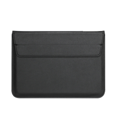 Universal Tablet Sleeve | Retro Diary Læder Sleeve | Tablet - Maks 31 x 20cm - Vintage Sort - DELUXECOVERS.DK