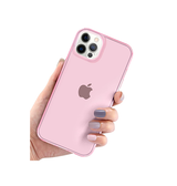 iPhone 12 Pro Max | iPhone 12 Pro Max - Ballet™ Crystal Silikone Bagside Cover - Pink - DELUXECOVERS.DK