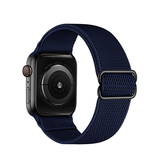 Apple Watch 38mm | Apple Watch (38/40/SE/41/42mm) - Polyester Nylon Rem Armbånd - Blå - DELUXECOVERS.DK