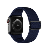 Apple Watch 38mm | Apple Watch (38/40/SE/41mm) - Polyester Nylon Rem Armbånd - Blå - DELUXECOVERS.DK