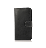 iPhone 12 Mini | iPhone 12 Mini - Vintage 2-In-1 Læder Etui M. Aftageligt Cover - Sort/Grå - DELUXECOVERS.DK