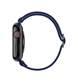 Apple Watch 38mm | Apple Watch (38/40/SE/41/42mm) - Polyester Nylon Rem Armbånd - Blå - DELUXECOVERS.DK