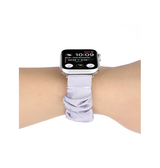 Apple Watch 42mm | Apple Watch (42/44/SE/45mm & Ultra) - Scrunchie Velour Dame Armbånd - Lavendel - DELUXECOVERS.DK