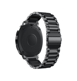 Samsung Galaxy Watch 3 (20mm) | Samsung Galaxy Watch 3 (41mm) - L'Empiri™ Premium 316L Stål Rem - Sort - DELUXECOVERS.DK