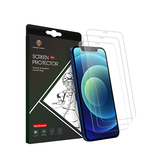 iPhone Beskyttelsesglas | iPhone 12 Pro Max - Dazzle Color™ Beskyttelsesglas Pakke - 3 Stk - DELUXECOVERS.DK