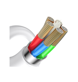 Kabel | JOYROOM™ | 2-i-1 Apple Watch Oplader M. Lightning - Hvid - 1.5M - DELUXECOVERS.DK