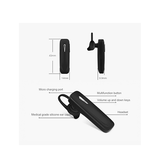 Bluetooth Øresnegl | SBH 4.1 Håndfri Headset/Øresnegl m. Bluetooth - Sort - DELUXECOVERS.DK