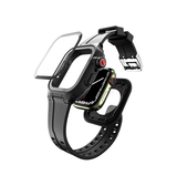 Apple Watch 38mm | Apple Watch (41mm) - RedPepper™ Vandtæt/støvtæt Cover m. rem - Sort - DELUXECOVERS.DK