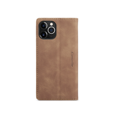 iPhone 11 Pro | iPhone 11 Pro - CaseMe™ Vintage Læder Etui / Pung - Brun - DELUXECOVERS.DK