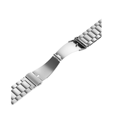 Apple Watch 42mm | Apple Watch (42/44/SE/45/46/49mm) - L'Empiri™ Premium 316L Stål Rem - Sølv - DELUXECOVERS.DK