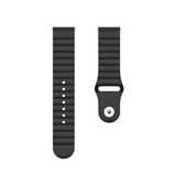 Samsung Galaxy Watch 5 Pro | Samsung Galaxy Watch 5 Pro - Valence™ Wave Silikone Rem - Sort - DELUXECOVERS.DK