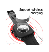 Apple Watch 42mm | Apple Watch (45mm) - RedPepper™ Vandtæt/støvtæt Cover m. rem - Sort - DELUXECOVERS.DK