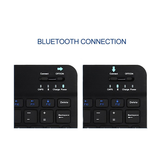 Tastatur | YS-001 - Trådløst Bluetooth Tastatur til Mac / iPad / PC - Sort - DELUXECOVERS.DK