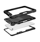 iPad 10.9" (2022) | iPad 11" (2025) / iPad 10.9" (2022) - ToughCase™ 360° Håndværker Cover - Sort - DELUXECOVERS.DK
