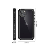 iPhone 13 | <AAA>iPhone 13 - Redpepper™ IP68 Vandtæt Håndværker Cover - Sort - DELUXECOVERS.DK