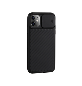 iPhone 12 Mini | iPhone 12 Mini - Valence™ Cam-Slide Håndværker Cover - Sort - DELUXECOVERS.DK